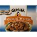 Geisha Fancy Smoked Oysters In Cottonseed Oil 3.75 Oz Cans