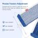 Sanung C-X2 Professional Table Tennis Net | Thick Adjustable Cotton Net with 2 Chains | Indoor Outdoor Ping Pong Mesh Net - Royal Blue - Buy Online on SooperMarket.com