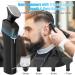 5-in-1 Electric Rotary Shaver for Men - IPX7 Waterproof, Rechargeable Cordless Razor for Shaving Beard, Body, and Pubic Hair - Blue - Buy Online on SooperMarket.com