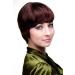 Shop Short Women's Bob Human Hair Wig - Chestnut Brown Mix (2T33) | 8951HH-2T33 - International Shipping Available - Buy Online on SooperMarket.com