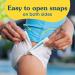 Charlie Banana Reusable Swim Diaper with Snaps - X-Large (27-44lbs) - Leak-Proof, Easy-On, Snug Fit - Buy Online on SooperMarket.com