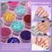 Morovan Acrylic Nail Kit with Drill and UV Light - Professional Set for Nail Extensions, Glitter Powder, and Nail Art - DIY Starter Kit for Home - Multicolor - Buy Online on SooperMarket.com
