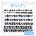 Lash Clusters 84 Pcs Cluster Lashes Eyelash Clusters DIY Cluster Eyelash Extensions Individual Lashes Soft and Comfortable (Snowflakes D-8-16mix) D-Mix (8-16mm) Snowflakes