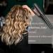 Double Barrel Curling Iron Wand | Perfect Wavy Crimper for Short Hair | International Shipping Available - Buy Online on SooperMarket.com