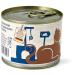 Mjamjam - Premium wet food for cats - pure meat enjoyment - delicate duck pure 6 -pack (6 x 200 g) grain free with extra meat duck (6 Pack)