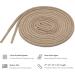 USA Made 2.5mm Round Waxed Shoelaces - 27-36 Inch in Tan - Benchmark Dress Shoe Laces - Buy Online on SooperMarket.com