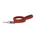 IDC Color & Gray rubberized leash 20 mm x 1 m with loop red-grey Red-grey 20 mm x 1 m (with loop)