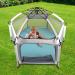 Hexagon Baby Playpen Mat | 59 Self-Inflating Pad for Pop N Go Playpen | Comfortable & Portable for Babies/Toddlers - Buy Online on SooperMarket.com