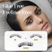 Dual Magnetic Reusable False Eyelashes Set - No Glue Needed | Soft 3D Fake Lashes Extension | Natural Look with Tweezers - 2 Pairs - Buy Online on SooperMarket.com