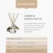 Yankee Candle Signature Reed Diffuser Refill | Amber & Sandalwood | 200ml | Up to 20 weeks of Fragrance | Perfect Gifts for Women Amber & Sandalwood Diffuser Refill - Buy Online on SooperMarket.com