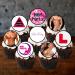 PRECUT Hen Party Mini Cupcake Toppers Edible Ladies Night Cake Decorations Edible Bachelorette Cake Decorations Hen Night Cupcake Decoration Naughty Butler Cake Topper (24) - Buy Online on SooperMarket.com