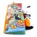 Eutionho Baby Soft Books Bath Baby Cloth Book First Year 3D Animals Tails Crinkle Sensory Touch and Feel Book Fabric Activity for Baby Toddler Kids Identify Skill Boys and Girls Farm Tails