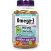 Webber Naturals Omega-3 900 mg Triple Strength & Probiotic 30 Billion Active Cells 8 Probiotic Strains 30 Capsules For Digestive Health Vegetarian 80 Omega + 30 Capsules - Buy Online on SooperMarket.com