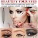 QIUFSSE 6pcs Double-headed Liquid Eyeliner Stamp Set for Women - Waterproof, Smudgeproof, Long Lasting - Love Flowers Moon Stars Smiley Triangles - Buy Online on SooperMarket.com
