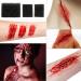DE'LANCI Pro SFX Makeup Scars Wax Kit for Halloween - Fake Wound Moulding Skin Wax with Spatula, Sponge, Fake Blood & Skin Extension Oil (60g/2.12 Oz) - Buy Online on SooperMarket.com