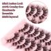 MilyBest 18mm Fluffy Cat Eye False Eyelashes - 10 Pairs | D Curl Volume Faux Mink Lashes for Natural Wispy Look - Pack A - Buy Online on SooperMarket.com