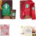 Temas Instant Hot Chocolate Sachets Variety Flavours Includes (Pack of 10) Salted Caramel & Toffee Nut Bundled With Marshmallow Pack & Hot Chocolate Stirrers (Twenty Pack Caramel & Toffee Nut) Caramel & Toffee Nut 425 g (Pack of 4)