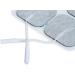 Premium Re-Usable TENS/EMS Electrode Pads (4 Pack) Fabric Backed, Latex-Free Gel Pads for Pain Relief - Buy Online on SooperMarket.com