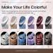 Reflective Cat Eye Gel Polish - 6 Magnetic Colors | Manicure Soak Off UV Gel 038 - Buy Online on SooperMarket.com
