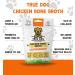 True Dog Chicken Bone Broth Powder 100% Pure Chicken Protein Powder for Cats & Dogs | Joint Digestion & Gut support | Makes 2ltrs | High in Collagen | 20 Servings 60g - Buy Online on SooperMarket.com