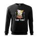 Kawaii Neko Ramen Lover Japanese Noodle Anime Unisex Sweater Black S