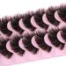 Wiwoseo 3D Faux Mink Eyelashes - 10 Pairs Natural Wispy & Fluffy 17MM Dramatic Effect - Buy Online on SooperMarket.com
