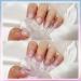 Lofuanna Dip Powder Nail Starter Kit - Glitter Set | 9Pcs Dip Powder Set for DIY French Nail Art Manicure | Base Top Coat Activator Included | No UV/LED Needed | Beginners Friendly - Buy Online on SooperMarket.com