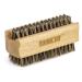 REMOS Hand & Nail Brush Double-Sided Made of Beech Wood with Natural Grey bristles Natural Grey Bristles Beech Wood