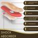 ORTRI Orthopedic Leather Insoles - Shock Absorbing Latex Foam | Size 43 - International Shipping Available - Buy Online on SooperMarket.com