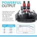 Fluval 107 External Filter for Aquariums | 40-130L | 550 L/H | 10W Blue | Fast International Shipping - Buy Online on SooperMarket.com