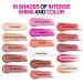 wet n wild Mega Slicks Lip Gloss with Hyaluronic Acid - Love Language | Long-Lasting High Shine Lip Gloss | 1 Count - Buy Online on SooperMarket.com
