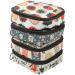 Healeved 4pcs Napkin Storage Bags Zipper Menstrual Pad Bag Travel Cotton Nursing Pad Period Bag Tampons Holder Container for Purse First Period