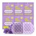 Soo AE Me-Time Self-Heating Eye Mask 6 Count Lavender Warm Eye Mask for Dry Eyes Relief from Tire Eye Fatigue - Moist Hot Compress Eye Patch for Sleeping. Made in Korea