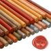 26 Pieces Glue Gun Sealing Wax Sticks for Wax Seal Stamp and Letter Retro Vintage Seal Glue Gun Sealing Wax Great for Wedding Invitations Cards Envelopes Wine Gift Wrapping (Metal Colors)