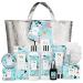 Perfumes Beauty Spa Bath Gifts Spa Gift Baskets Set for Women Christmas Birthday Bath and Body Gift Set for Women Mothers Day Gift Bath Spa Kit Self Skin Care Bag Set for Women Gifts Fresh Ocean Bliss