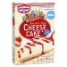 Dr.Oetker Cheesecake American Style Strawberry 320 g baking mix with a successful preparation with a fruity strawberry sauce without baking