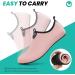 Ruomu Fast Drying Bathing Shoes for Women & Men | Slipproof Aqua Shoes | Lightweight Beach & Surf Footwear | Size 38 EU - Pink - Buy Online on SooperMarket.com