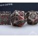 DND Metal Dice Set ARUOHHA Dungeons and Dragons Dice with Gift Box Polyhedral Dice Set Large D&D Dice for MTG Warhammer Pathfinder RPG D+D Roll Playing Dice 6 Sided D and D Dice D20 D12 D10 D8 D6 D4 Ancient Silver With Blood Splash - Buy Online on SooperMarket.com