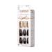 KISS imPRESS Limited Edition Holiday Press-On Manicure | PureFit Technology | Medium Length Coffin Black Nails | Style Naughty or Nice - Shop Now - Buy Online on SooperMarket.com