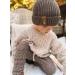 Volunboy Baby Oversized Knit Sweater | Crewneck Knitted Top 2-3 Years | Off-white - Buy Online on SooperMarket.com