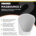 MagBounce 2 Flash Modifier by MagMod | Magnetic Light Diffuser Attachment - Buy Online on SooperMarket.com