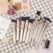 MAANGE 16 Pcs Professional Makeup Brushes Set with Sponges and Cleaner - Champagne Gold - Buy Online on SooperMarket.com