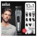 Braun Hair Clippers for Men MGK7221 - 10-in-1 Body Grooming Kit with Beard, Ear, and Nose Trimmer - Black/Silver - Buy Online on SooperMarket.com
