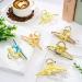 Whaline 6Pcs Large Butterfly Hair Claw Clips - Colorful Non-Slip Hair Claws for Women Girls - Strong Spring Hair Clips for Long Thick Thin Curly Hair - Buy Online on SooperMarket.com