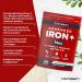 Iron Tablets High Strength | Iron Complex with Vitamin C Folic Acid & Vitamin B12 | Supplement for Men & Women | 180 Vegan Tablets | by Horbaach - Buy Online on SooperMarket.com