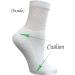 Yomandamor Bamboo Diabetic Ankle Socks - 6 Pairs, Non-Binding Top, Cushion Sole - Size L (3-8) White - Buy Online on SooperMarket.com