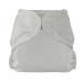 Esembly Cloth Diaper Outer Waterproof Cloth Diaper Cover Swim Diaper Leak-Proof and Breathable Layer Over Prefolds Flats or Fitteds Reusable Diaper with Snap Closure Size 2 (18-35lbs) Dove Size 2 Dove