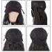 MapofBeauty 24 Synthetic Curly Hair Headband Wig - Long Heat Resistant Style (Black) - Buy Online on SooperMarket.com