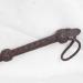 6ft 8 Plait Dark Brown Cowhide Leather Bullwhip - Indiana Jones Style - Buy Online on SooperMarket.com