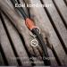 Freudenier Adjustable Dog Leash for Medium & Large Dogs - 2m Robust Nylon with Brown Leather Elements - Perfect for Chasing - Buy Online on SooperMarket.com